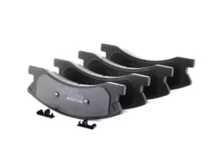 Image of RIDEX Brake pad set JEEP 402B0304 05093183AA,5093183AA,05093138AA 05093183AA,05093260AA,5093138AA,5093183AB,5093260AA,K05093260AA