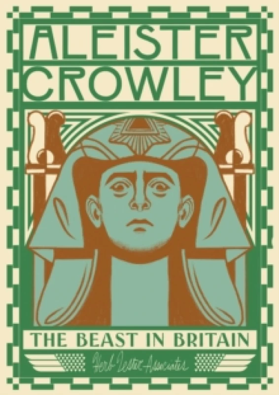 Image of Aleister Crowley: The Beast in Britain Sheet map, folded