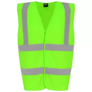 Image of PRO RTX High Visibility Unisex Waistcoat (XL) (Lime Green) - Lime Green