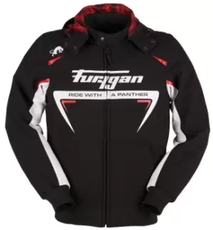 Image of Furygan Sektor Roadster Black White Red M