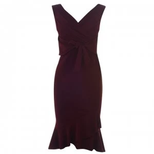 Image of Sistaglam Cleliah Dress - Merlot