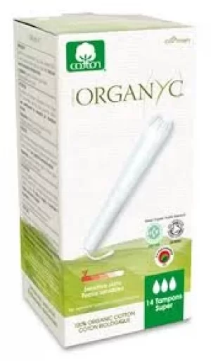 Image of The Window on the Sky Organyc Absorbents Interior With Applicator Measure Super 14 Internal Absorbents