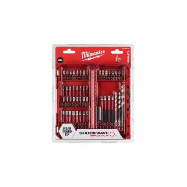 Image of 4932492005 Shockwave Impact Duty Bit Set 48 Pieces - Milwaukee
