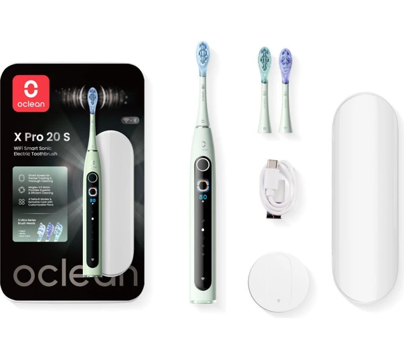 Image of OCLEAN X Pro 20 Electric Toothbrush - Green 6970810556933