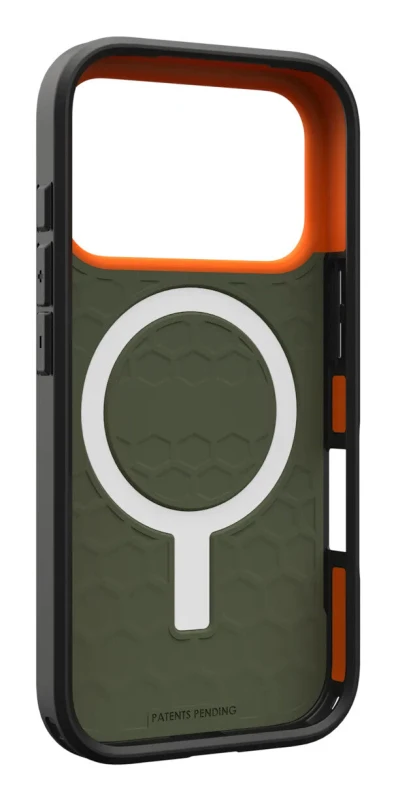 Image of Urban Armor Gear Urban Armor Gear 114545117297 mobile phone case 16cm (6.3") Cover Olive, Orange 114545117297