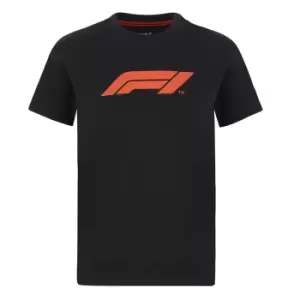 Image of 2022 Formula 1 F1 Logo Tee (Black) - Kids