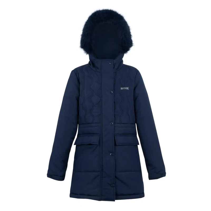 Image of Child Puffer jacket Regatta Fabrizia II Bleu Unisex 7/8 ans