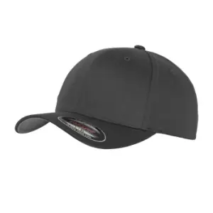Image of Flexfit Wooly Combed Cap (S-M) (Dark Grey)