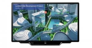 Image of Sharp PN-70TH5 70" 3840 x 2160pixels Multi-touch Multi-user Black t