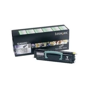 Image of Lexmark 12A8400 Black Laser Toner Ink Cartridge