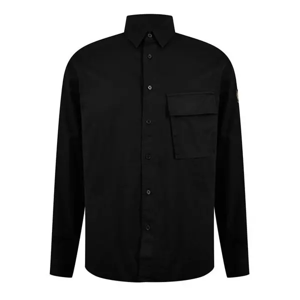 Image of BELSTAFF Scale Shirt - Black M