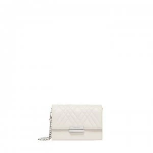 Image of Karen Millen Grace Crossbody Bag - Cream Diamon