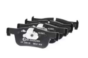 Image of ATE Brake pad set 13.0460-3865.2 Brake pads,Brake pad set, disc brake BMW,1 Schragheck (F20),1 Schragheck (F21),2 Coupe (F22, F87),2 Cabrio (F23)