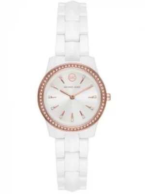 Image of Michael Kors Ladies Runway Ceramic Watch MK6840