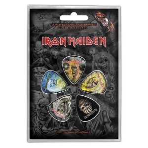 Image of Iron Maiden - The Faces of Eddie Plectrum Pack