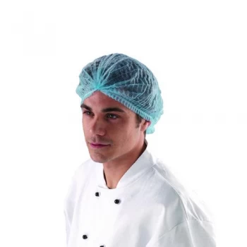 Image of Shield Double-Stitched Blue Mob Cap Pack of 1000 DM01