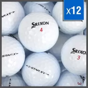 Image of Srixon Z Star Lake Balls - 12 Grade A Recycled Golf Balls - White