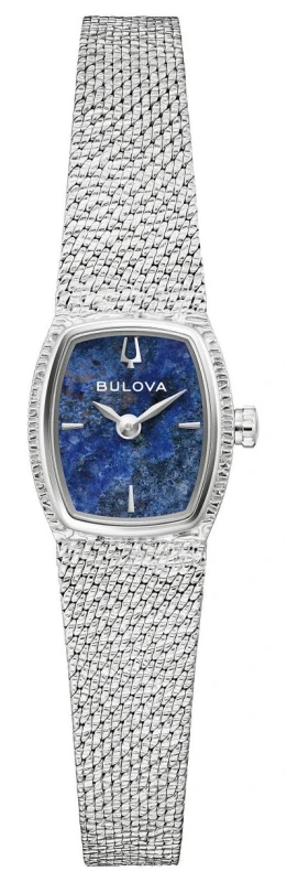 Image of Bulova 96L343 Classic 'Goddess of Time' (17mm) Blue Sodalite Watch