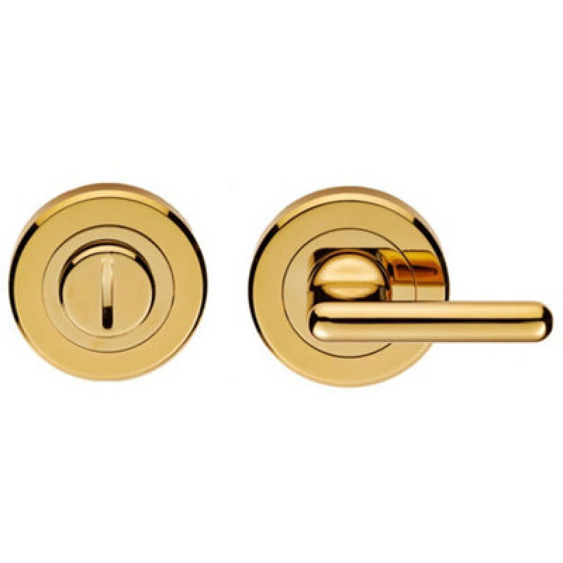 Image of Loops Disabled Lock And Release Handle Concealed Fix DDA Compliant Stainless Brass Metallics unisex