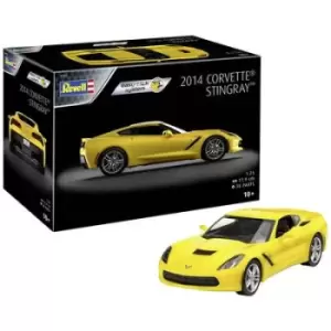 Image of Revell 07825 2014 Corvette Stingray Model car assembly kit 1:25