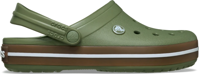 Image of Crocs Unisex Crocband Gum Clogs Cargo W4/M3