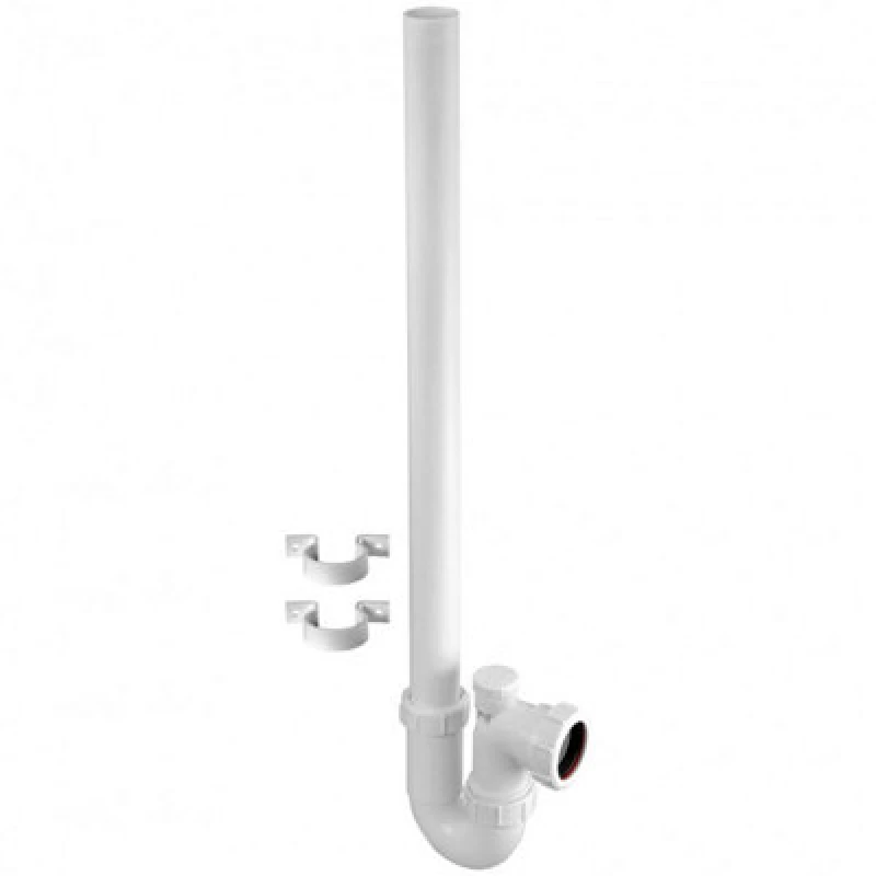 Image of McAlpine WM3V 1.5" Standpipe Trap with Anti-Syphon (Silentrap) White