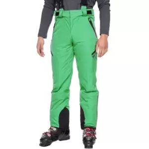 Image of Trespass Mens Kristoff Stretch Ski Trousers (XXS) (Clover)