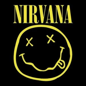 Image of Nirvana - Smiley Single Cork Coaster