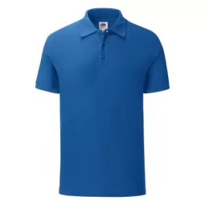 Image of Fruit Of The Loom Mens Iconic Polo Shirt (M) (Royal Blue)