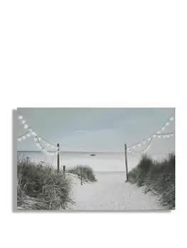 Image of Art For The Home Shore Stroll LED Canvas