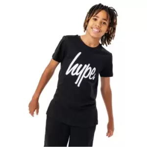 Image of Hype Script Kids T-Shirt - Black