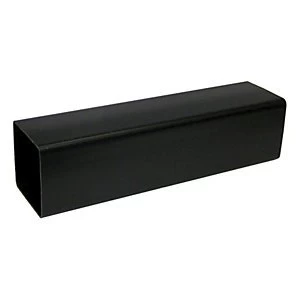 Image of FloPlast RPS2.5B Square Line Downpipe - Black 65mm x 2.5m