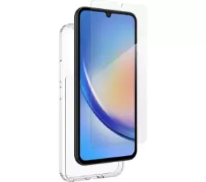 Image of DEFENCE Galaxy A34 Case & Screen Protector Bundle - Clear, Clear