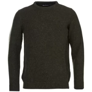 Image of Barbour Mens Tisbury Crew Dark Seaweed Small