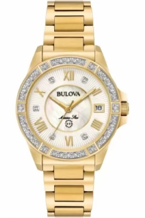 Image of Ladies Bulova Marine Star Watch 98R235