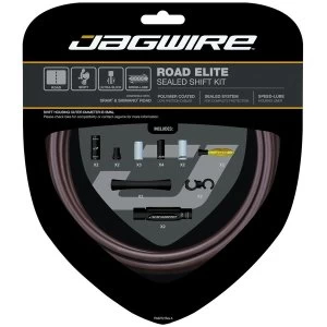 Image of Jagwire Road Elite Sealed Shift Cable Kit Frozen Coffee