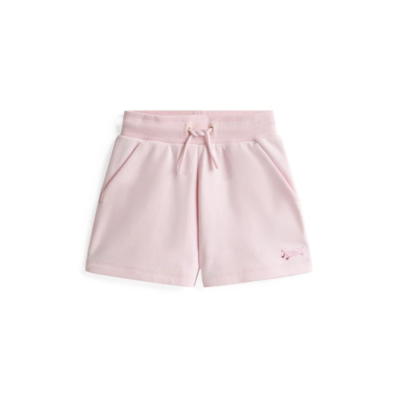 Image of Tommy Hilfiger Kids Fleece Jogger Shorts Light Pink TOG female 8Y