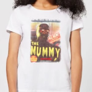 Image of Hammer Horror The Mummy Womens T-Shirt - White - 3XL