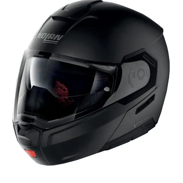 Image of Nolan N90-3 Classic 10 Flat Black ECE 22.06 Modular Helmet Size XS