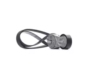 Image of DAYCO V-ribbed belt set OPEL,FORD,FIAT KPV384 Serpentine belt kit,Auxiliary belt kit,Poly V-belt kit,V-ribbed belt kit