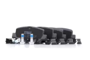 Image of TRW Brake pad set TOYOTA GDB4175 0446605040,0446605041,0446605042 04466YZZE5