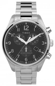 Image of Timex Waterbury Traditional Chrono 42mm Stainless Steel Watch