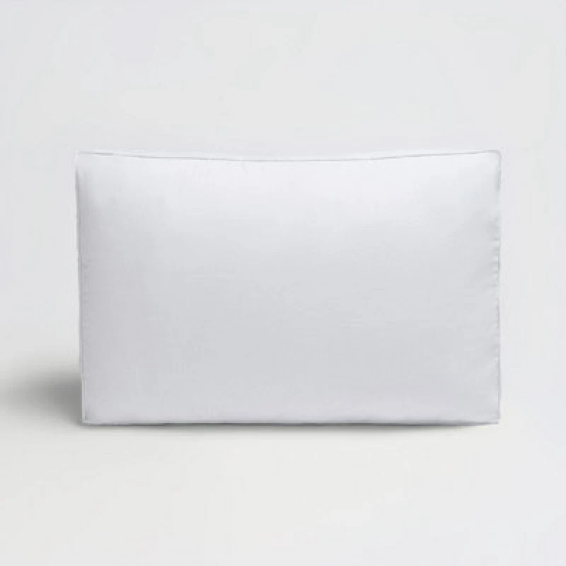 Image of OHS OHS Pillow Head Support Box Cushion Hotel Quality Cotton Breathable in White Size: Standard Pillow Case White Standard Pillow Case Unisex 502743