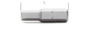 Image of Beta Tools 866 PE 10x 5/16" Hex Drive Hexagon Bit for Power Driver 8mm 008660120