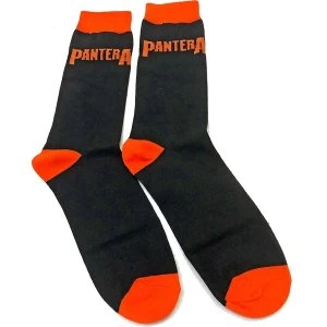 Image of Pantera - Logo Unisex Ankle Socks - Black