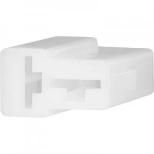 Image of TE Connectivity 180907 Socket enclosure cable FASTIN FASTON Total number of pins 2 Contact spacing 7.40 mm