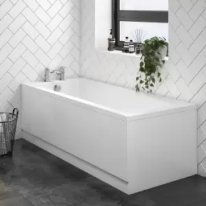 Image of Rutland Square Single Ended Bath - 1600 x 700mm