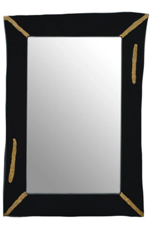 Image of Orsina Black Frame Decorative Wall Mirror