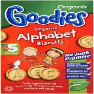 Image of Organix Alphabet Biscuits 125g