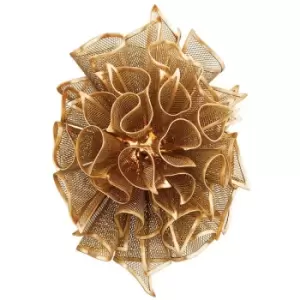 Image of Pulse 1 Light Wall Sconce Gold Leaf, 2700K